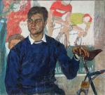 Ульянов В.А. Велосипедист. Мастер спорта В.В. Голованов. 1959
